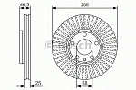 0986479R82 BOSCH Диск торм. AUDI 100,A4,A6/VW PASSAT 90=> (228x25) вентилируемые