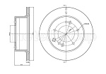 231354C METELLI Тормозной диск