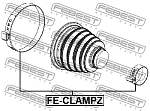 FECLAMPZ FEBEST Хомут