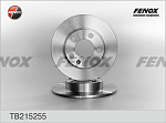 TB215255 FENOX ДИСК ТОРМОЗНОЙ AUDI A1 10-, A2 00-, A3 96-03, SEAT CORDOBA 02-, IBIZA 02-, LEON 99-05, TOLEDO 99-04,