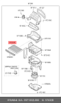 S971332L000 HYUNDAI / KIA Фильтр воздушный системы вентиляции салона