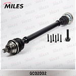 GC02002 MILES Привод в сборе правый AUDI A3/GOLF 1.6 03- (GKN 304753) GC02002