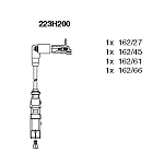 223H200 BREMI Провода высоковольтные, комплект. A3,Bora,Golf IV,Octavia 1.6