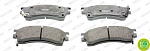 FDB950 FERODO Тормозные колодки дисков. MAZDA 323 F 98-04, 323 S 98-04, 626 III 94-97, 626 IV 91-97, 626 V 97-02,