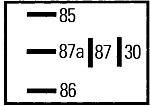 4RD965453041 HELLA реле универсальное!\ Peugeot, Citroen, Ford, KIA, BMW, Volvo all 95>