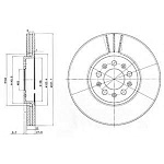 BG3035 DELPHI Диск тормозной