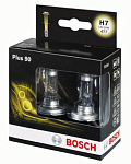 1987301075 BOSCH N/50042154/BOSCH/Лампа галоген.H7 12 V 55 W Plus 90 (к-т) (BOSCH)