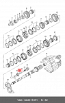 6348DTZ DETAZOR Кольцо уплотнительное VAG 0A2311091