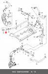 A1210154 BOGAP ПАТРУБОК VW Passat 2003-2005,Audi A4 2001-2008,Skoda Superb 2002-2008,Seat Exeo ST 2009-2014