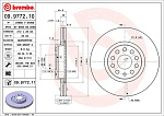 09977211 BREMBO Тормозной диск