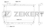 MK1119 ZEKKERT Радиатор охл. дв. Hyundai Sonata IV 98-.