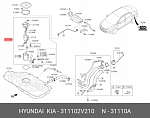 MMP020004 MANDO Насос топливный HYUNDAI Elantra (12-),Veloster (12-) MANDO