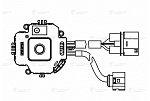 LFR18K2 LUZAR МОДУЛЬ УПРАВЛЕНИЯ ВЕНТ. ОХЛ. ДЛЯ А/М SKODA OCTAVIA A5 (04-)/VW GOLF V (03-) (ТИП GATE) (LFR 18K2)