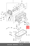 96565412 DAEWOO Фильтр масляный