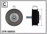 500003 CAFFARO Ролик обводной AUDI A1,SKODA Fabia2,VW Golf(5,6),Tiguan,Touran ремня приводного CAFFARO