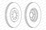 DDF1221 FERODO Диск торм. VW GOLF IV,BORA,NEW BEETLE/SKODA OCTAVIA