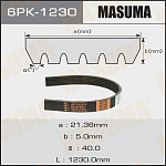 6PK1230 MASUMA Ремень поликлиновый