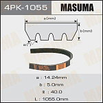 4PK1055 MASUMA Ремень ручейковый "Masuma" 4PK-1055