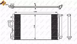 350078 NRF Радиатор кондиционера NRF