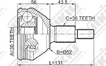 JC33052 JIKIU ШРУС