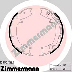 109901567 ZIMMERMANN Колодки тоpмозные дисковые комплект