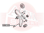 ADBP009 ASVA Ролик ГРМ