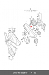 075157 MATRIX Болт колеса M12 х 1,5 конус L=40мм