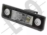 04805900LED LORO Фонарь подсветки номера лев+прав (к-т 2шт, LED) SKODA: OCTAVIA (2004-2012) / ROOMSTER (2006-) (Стран