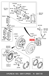 584112P000 HYUNDAI / KIA Диск тормозной задний
