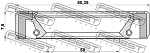 95GBY60800808L FEBEST Сальник привода (60X80X7,5) AUDI A4 AVANT (8ED) 2004-2008 95GBY-60800808L