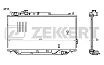 MK1330 ZEKKERT Радиатор охл. дв. Kia Sephia 93-  Shuma I  II 96-